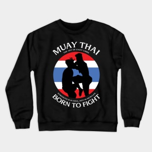 Muay Thai Kick Boxing Crewneck Sweatshirt